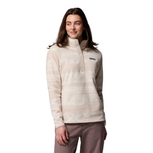 Load image into Gallery viewer, Columbia Women&#39;s Benton Springs Printed 1/2 Snap Fleece (Dark Stone Deschutes Days)

