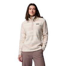 Load image into Gallery viewer, Columbia Women&#39;s Benton Springs Printed 1/2 Snap Fleece (Dark Stone Deschutes Days)
