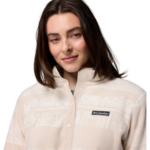Load image into Gallery viewer, Columbia Women&#39;s Benton Springs Printed 1/2 Snap Fleece (Dark Stone Deschutes Days)
