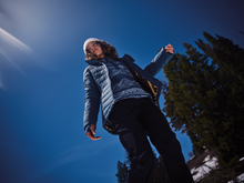 Load image into Gallery viewer, Columbia Women&#39;s Benton Springs Printed 1/2 Snap Fleece (Everblue Deschutes Days)
