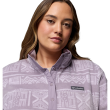 Load image into Gallery viewer, Columbia Women&#39;s Benton Springs Printed Half Snap Fleece (Shale Purple Deschutes Days)
