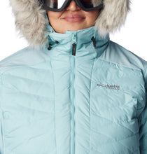 Load image into Gallery viewer, Columbia Women&#39;s Bird Mountain II Insulated Ski Jacket (Aqua Haze)
