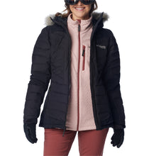 Load image into Gallery viewer, Columbia Women&#39;s Bird Mountain II Insulated Ski Jacket (Black)
