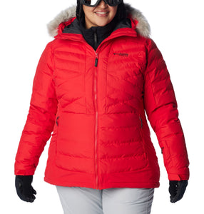 Columbia Women's Bird Mountain II Insulated Ski Jacket (Red Lily)