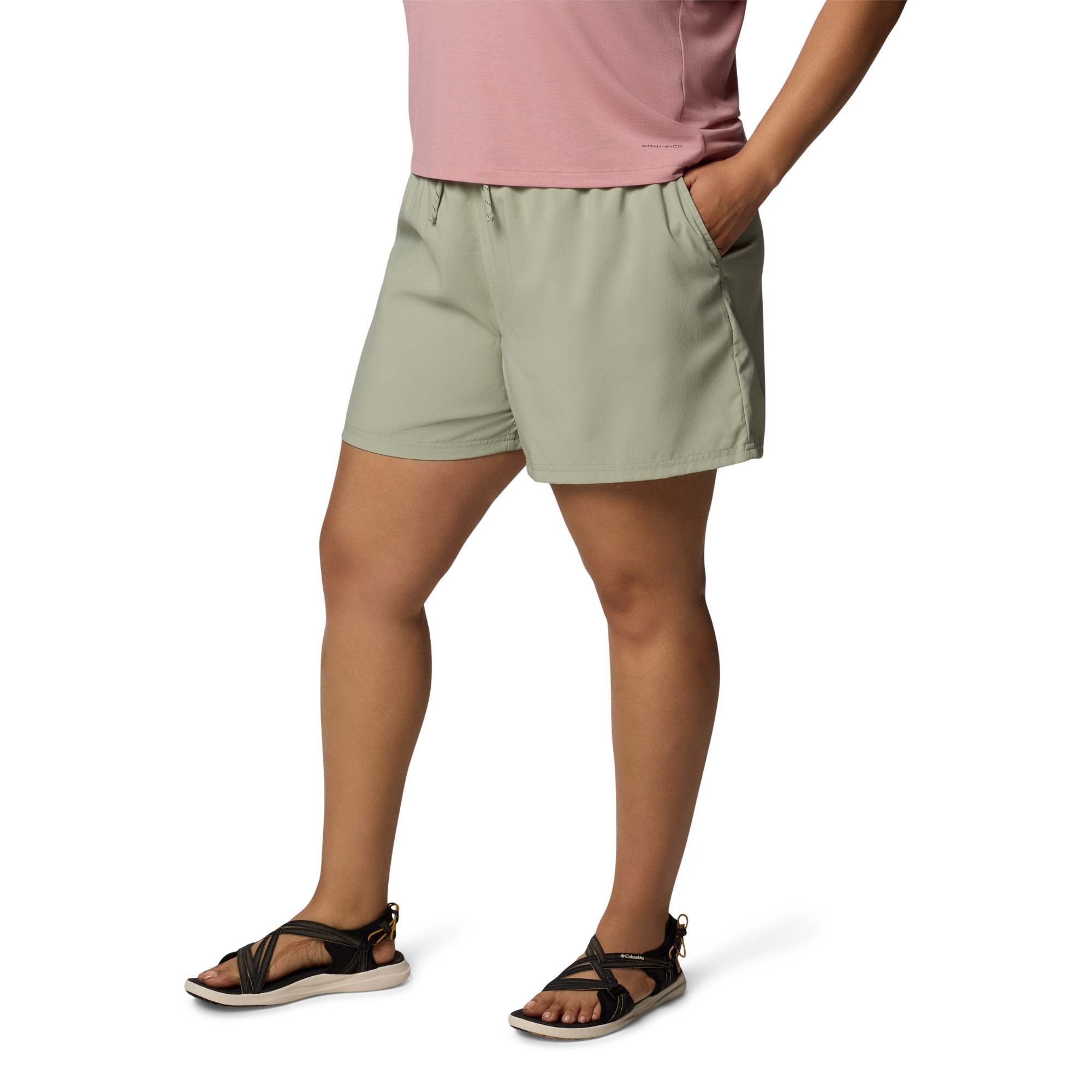 Columbia Women's BlueVista Hill Hiking Shorts (Safari)(5in)