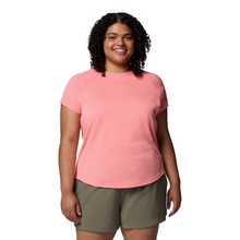 Load image into Gallery viewer, Columbia Women&#39;s Bogata Bay Short Sleeve Technical Tee (Alpenglow)
