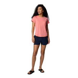 Columbia Women's Bogata Bay Short Sleeve Technical Tee (Alpenglow)