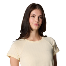 Load image into Gallery viewer, Columbia Women&#39;s Bogata Bay Short Sleeve Technical Tee (Lemon Wash)
