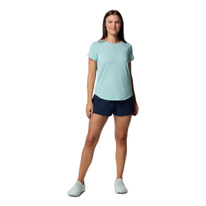 Columbia Women's Bogata Bay Short Sleeve Technical Tee (Spray)