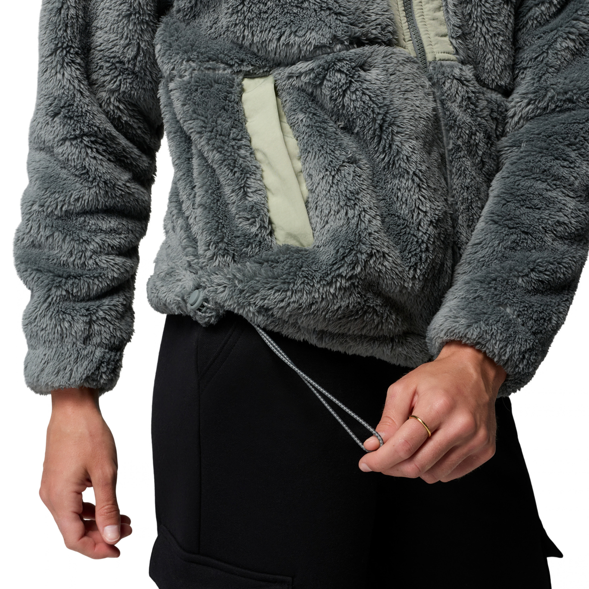 Columbia Women's Boundless Discovery Sherpa II Full Zip Fleece (Sedona Sage/Safari)