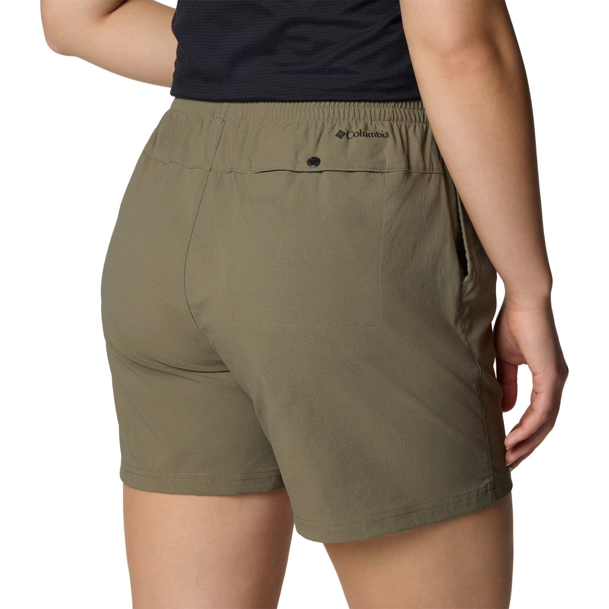 Columbia Women's Cedar Crest Shorts (Stone Green)(5in)