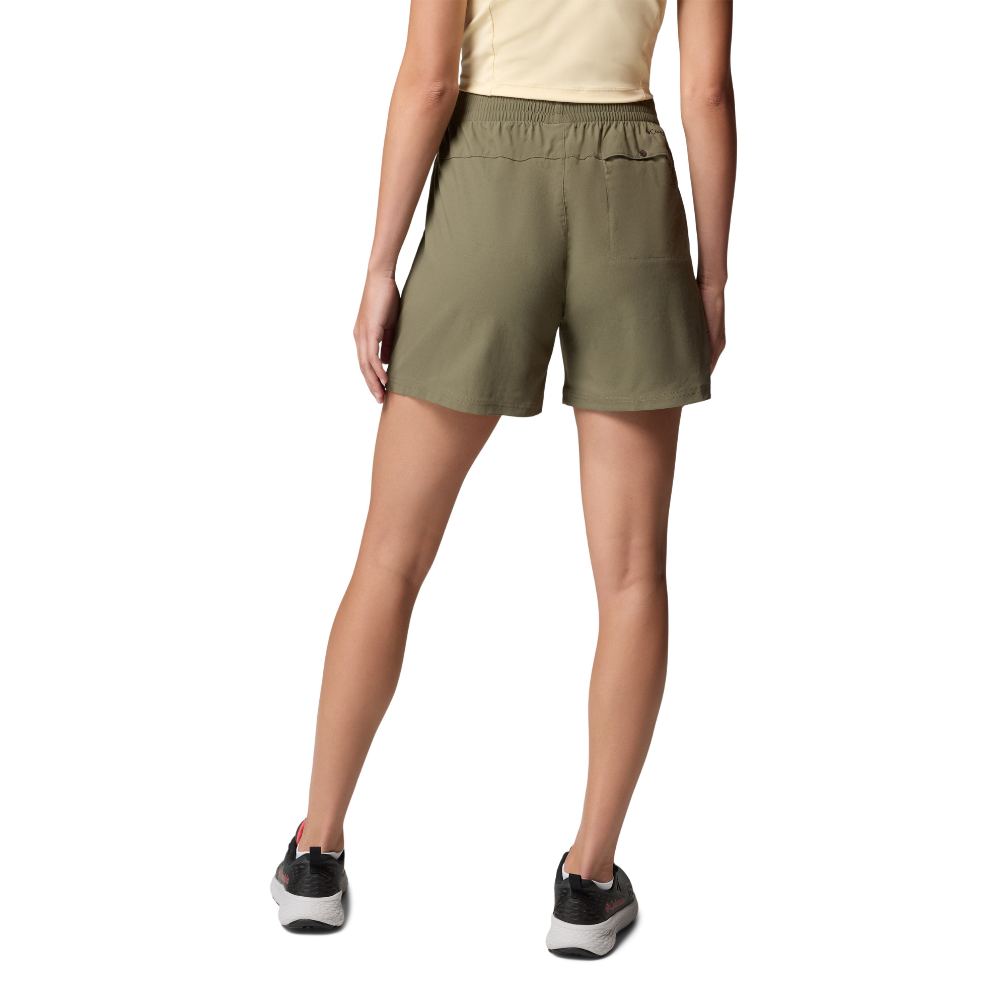 Columbia Women's Cedar Crest Shorts (Stone Green)(5in)