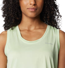 Load image into Gallery viewer, Columbia Women&#39;s Columbia Hike Technical Tank Top (Sage Leaf Heather)
