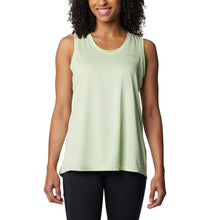 Load image into Gallery viewer, Columbia Women&#39;s Columbia Hike Technical Tank Top (Sage Leaf Heather)
