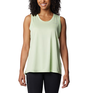 Columbia Women's Columbia Hike Technical Tank Top (Sage Leaf Heather)