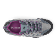 Load image into Gallery viewer, Columbia Women&#39;s Crestwood II Waterproof Trail Shoes (Graphite/Wild Iris)
