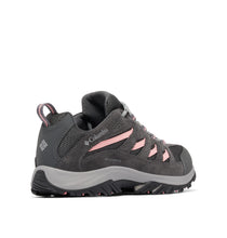 Load image into Gallery viewer, Columbia Women&#39;s Crestwood V2 Waterproof Trail Shoes (Dark Grey/Salmon Rose)
