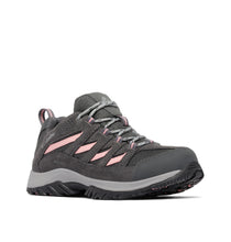 Load image into Gallery viewer, Columbia Women&#39;s Crestwood V2 Waterproof Trail Shoes (Dark Grey/Salmon Rose)
