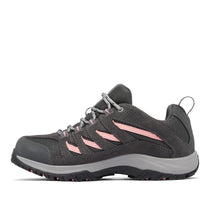 Load image into Gallery viewer, Columbia Women&#39;s Crestwood V2 Waterproof Trail Shoes (Dark Grey/Salmon Rose)
