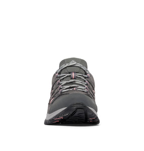 Columbia Women's Crestwood V2 Waterproof Trail Shoes (Dark Grey/Salmon Rose)