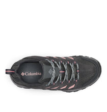 Load image into Gallery viewer, Columbia Women&#39;s Crestwood V2 Waterproof Trail Shoes (Dark Grey/Salmon Rose)
