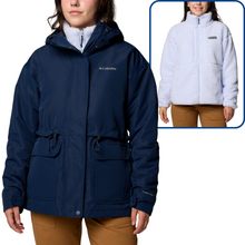 Load image into Gallery viewer, Columbia Women&#39;s Drop Ridge II Interchange 3-IN-1 Waterproof Insulated Jacket (Collegiate Navy)
