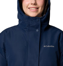 Load image into Gallery viewer, Columbia Women&#39;s Drop Ridge II Interchange 3-IN-1 Insulated Waterproof Jacket (Collegiate Navy)
