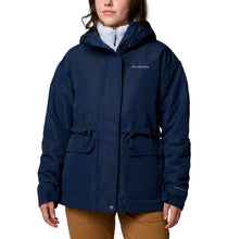 Load image into Gallery viewer, Columbia Women&#39;s Drop Ridge II Interchange 3-IN-1 Insulated Waterproof Jacket (Collegiate Navy)
