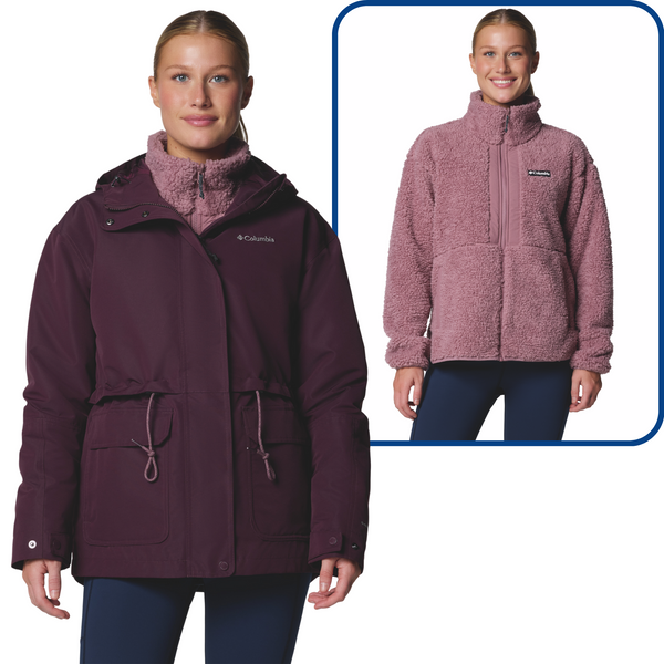 Columbia Women's Drop Ridge II Interchange 3-IN-1 Waterproof Insulated –  Landers Outdoor World - Ireland's Adventure & Outdoor Store