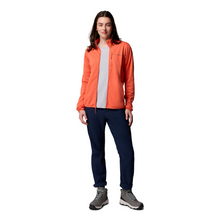 Load image into Gallery viewer, Columbia Women&#39;s Essential Hike Grid Full Zip Fleece (Zing)
