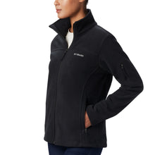 Load image into Gallery viewer, Columbia Women&#39;s Fast Trek II Full Zip Fleece (Black)
