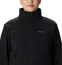 Load image into Gallery viewer, Columbia Women&#39;s Fast Trek II Full Zip Fleece (Black)
