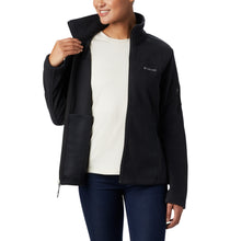 Load image into Gallery viewer, Columbia Women&#39;s Fast Trek II Full Zip Fleece (Black)
