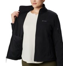 Load image into Gallery viewer, Columbia Women&#39;s Fast Trek II Full Zip Fleece (Black)
