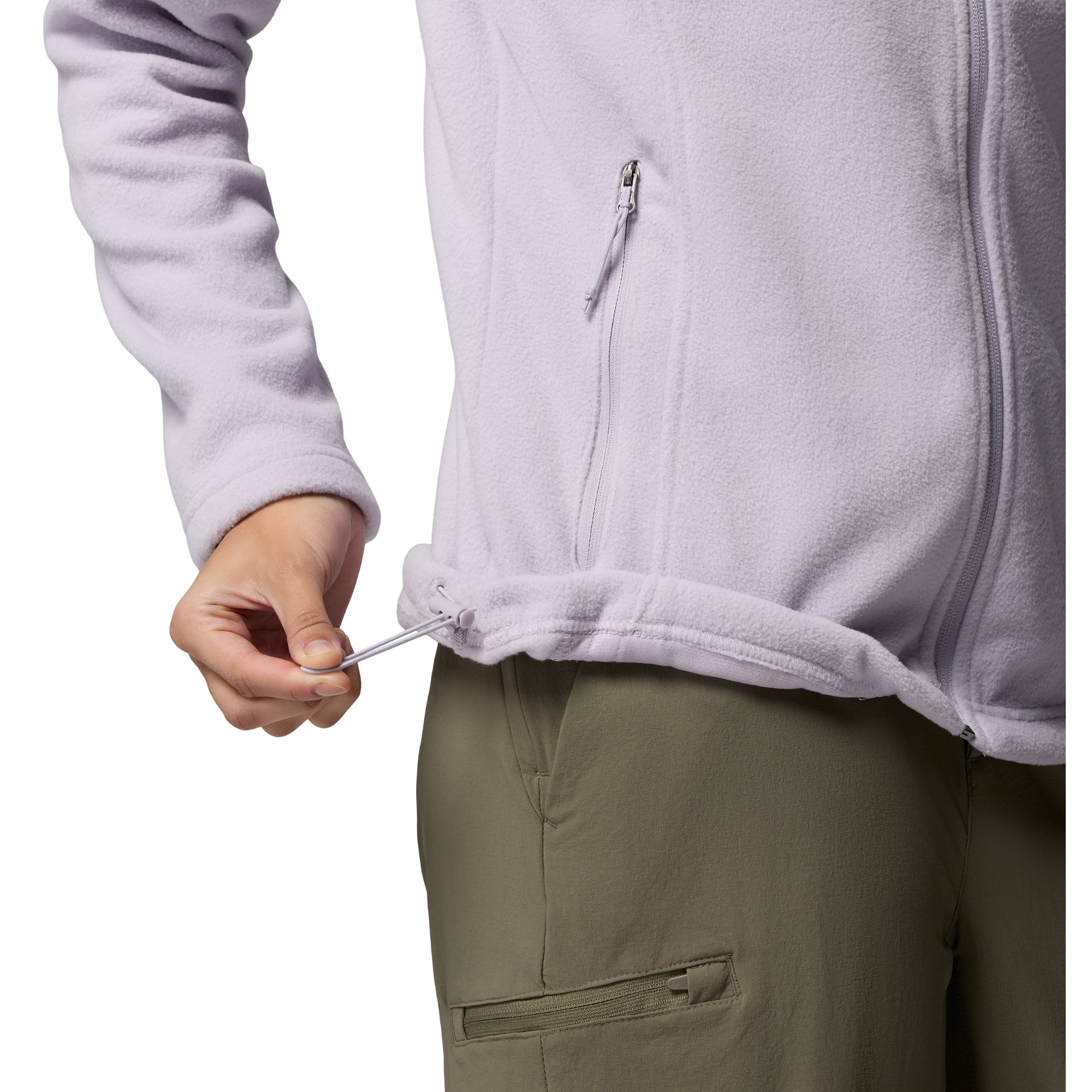 Columbia Women's Fast Trek II Full Zip Fleece (Lavender Pearl)
