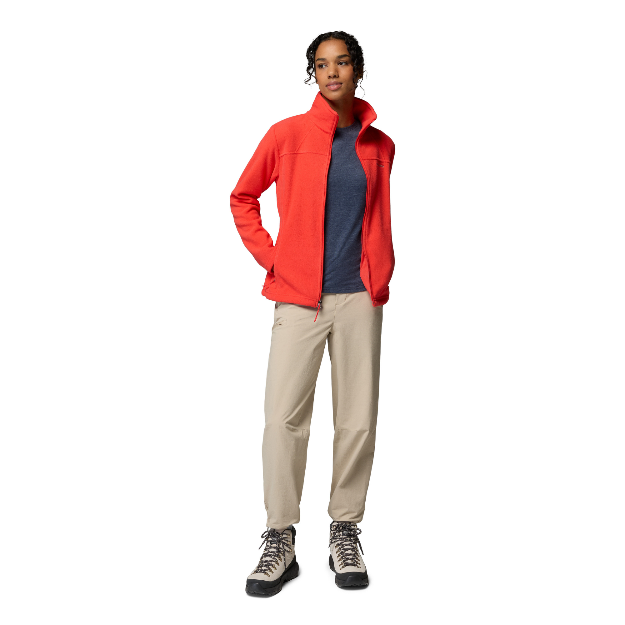 Columbia Women's Fast Trek II Full Zip Fleece (Poppy Red)