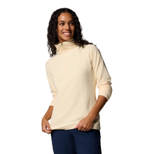 Load image into Gallery viewer, Columbia Women&#39;s Glacial IV Half Zip Fleece Top (Lemon Wash)
