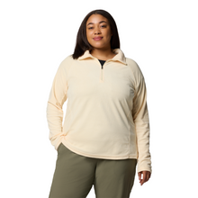 Load image into Gallery viewer, Columbia Women&#39;s Glacial IV Half Zip Fleece Top (Lemon Wash)
