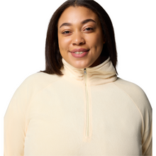 Load image into Gallery viewer, Columbia Women&#39;s Glacial IV Half Zip Fleece Top (Lemon Wash)
