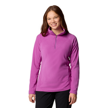 Load image into Gallery viewer, Columbia Women&#39;s Glacial IV Half Zip Fleece Top (Razzle)
