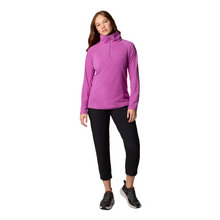 Load image into Gallery viewer, Columbia Women&#39;s Glacial IV Half Zip Fleece Top (Razzle)
