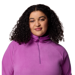 Columbia Women's Glacial IV Half Zip Fleece Top (Razzle)