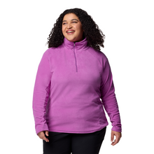 Load image into Gallery viewer, Columbia Women&#39;s Glacial IV Half Zip Fleece Top (Razzle)
