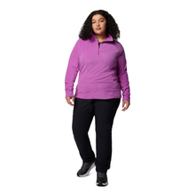 Load image into Gallery viewer, Columbia Women&#39;s Glacial IV Half Zip Fleece Top (Razzle)
