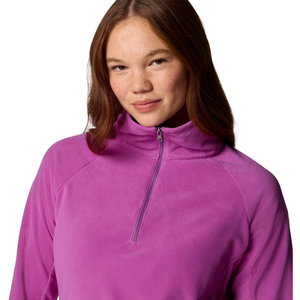 Columbia Women's Glacial IV Half Zip Fleece Top (Razzle)