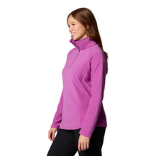 Load image into Gallery viewer, Columbia Women&#39;s Glacial IV Half Zip Fleece Top (Razzle)
