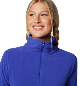 Columbia Women's Glacial IV Half Zip Fleece Top (Clematis Blue)