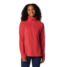 Load image into Gallery viewer, Columbia Women&#39;s Glacial IV Half Zip Fleece Top (Daredevil)
