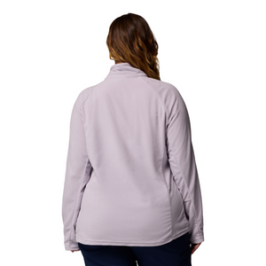 Columbia Women's Glacial IV Half Zip Fleece Top (Lavender Pearl)