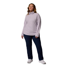 Load image into Gallery viewer, Columbia Women&#39;s Glacial IV Half Zip Fleece Top (Lavender Pearl)
